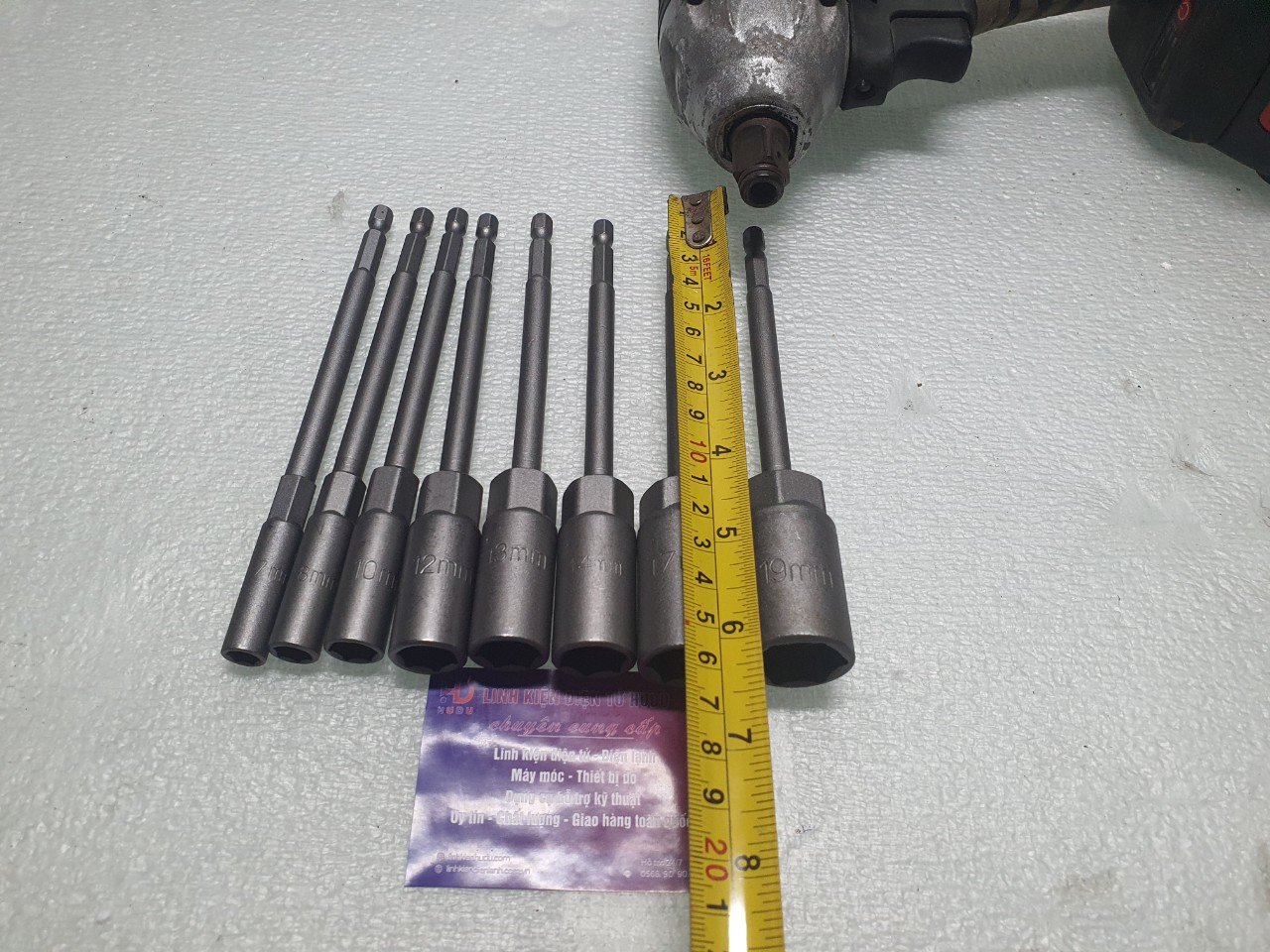 Combo 9 đầu khẩu máy bắn vít (BS)